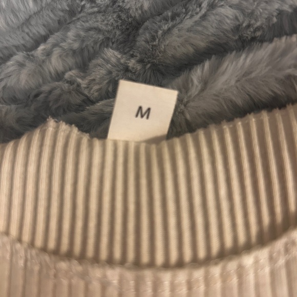 White Ribbed Tank Top - Picture 5 of 5